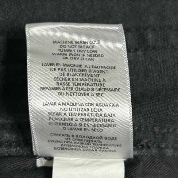 Re/Done 80s Slim Straight Fit High Rise Button Fly Jeans Pants 28 - Picture 11 of 14